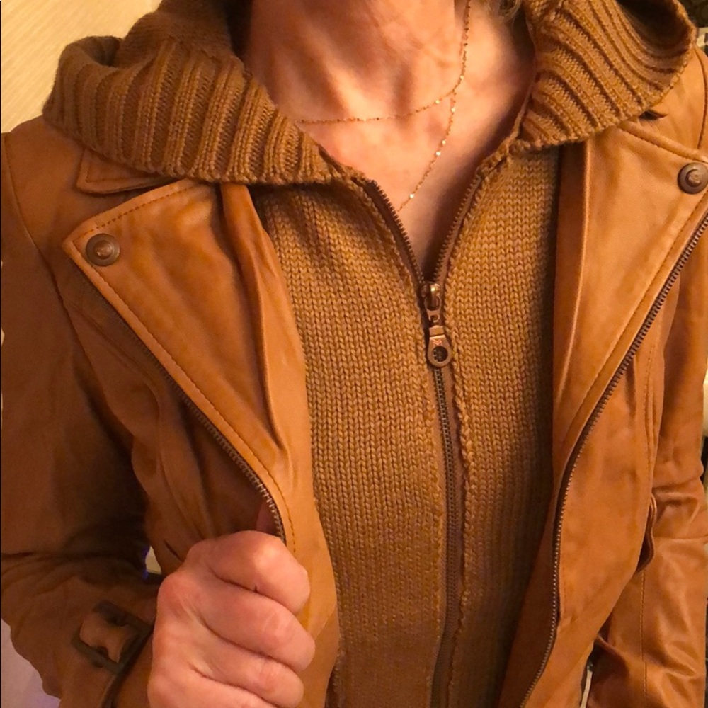New with tags Vero Moda leather jacket